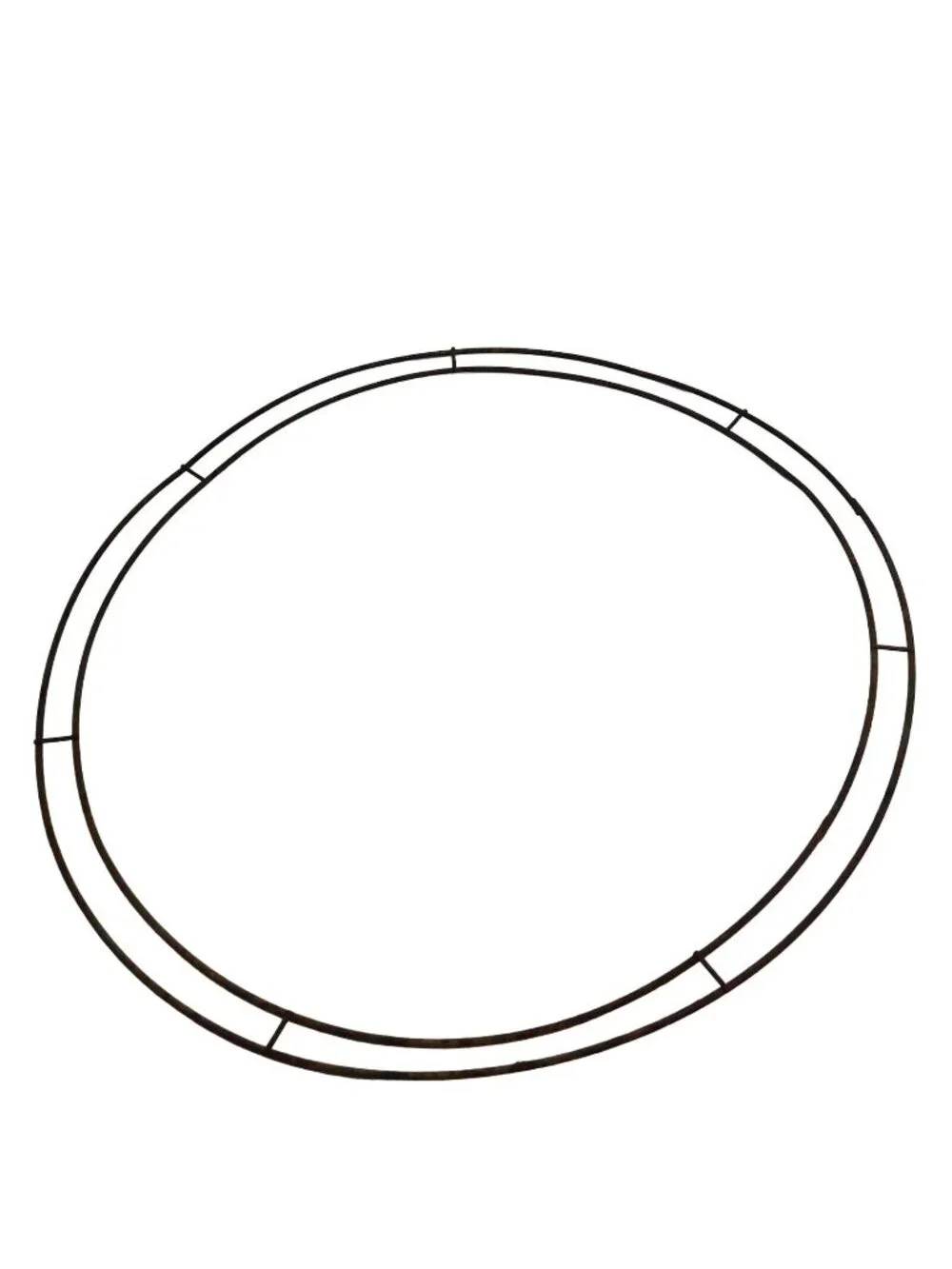 Round  Metal Wreath Form metal Wire template Winter Christmas